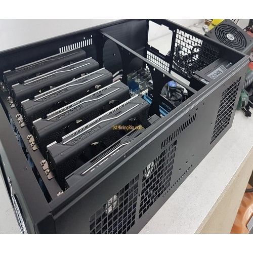 Gabinete de Mineração para Montagem em Rack