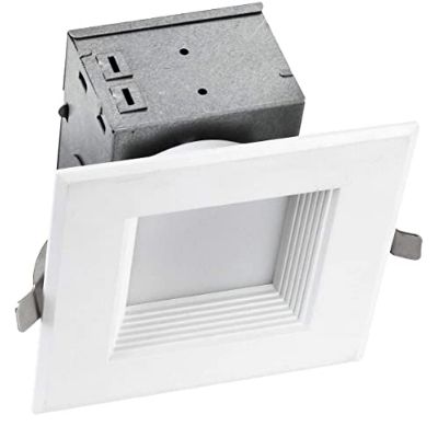 Caja de conexiones para luz de techo rectangular