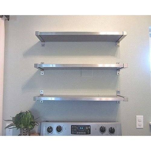 Stainless Steel Kitchen Shelves