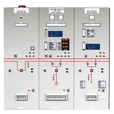 Twin Feeder Substation Relay Panel